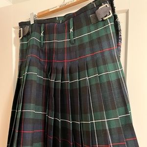 Authentic Scottish Wool Kilt